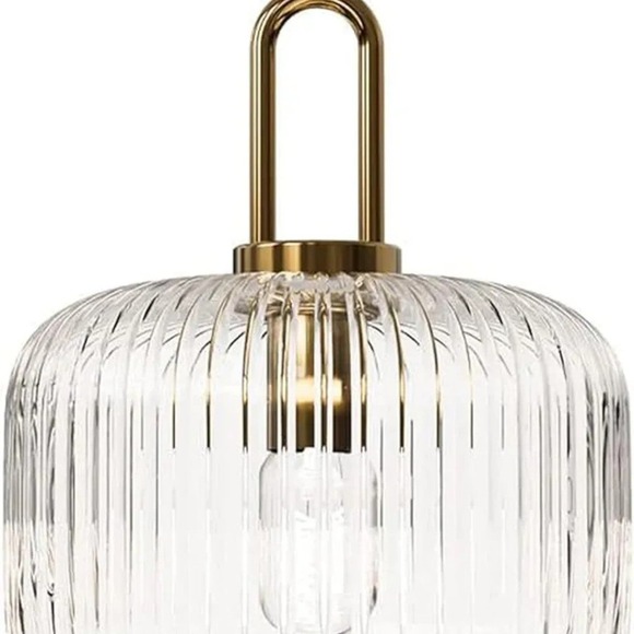 Clear Pendant Light - NIB - Picture 2 of 4